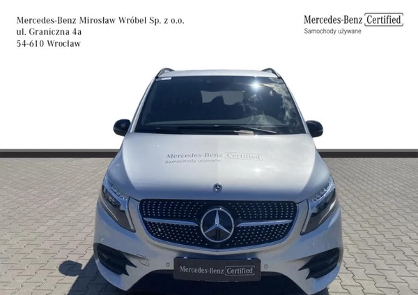 Mercedes-Benz Klasa V cena 479900 przebieg: 6800, rok produkcji 2022 z Wrocław małe 596